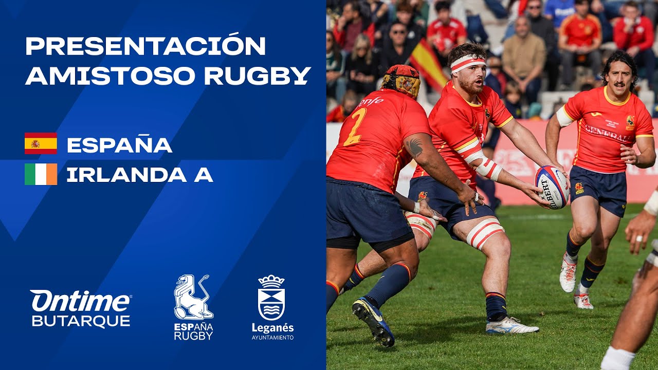 📹🎙️ Rueda de prensa de presentación del España-Irlanda de rugby