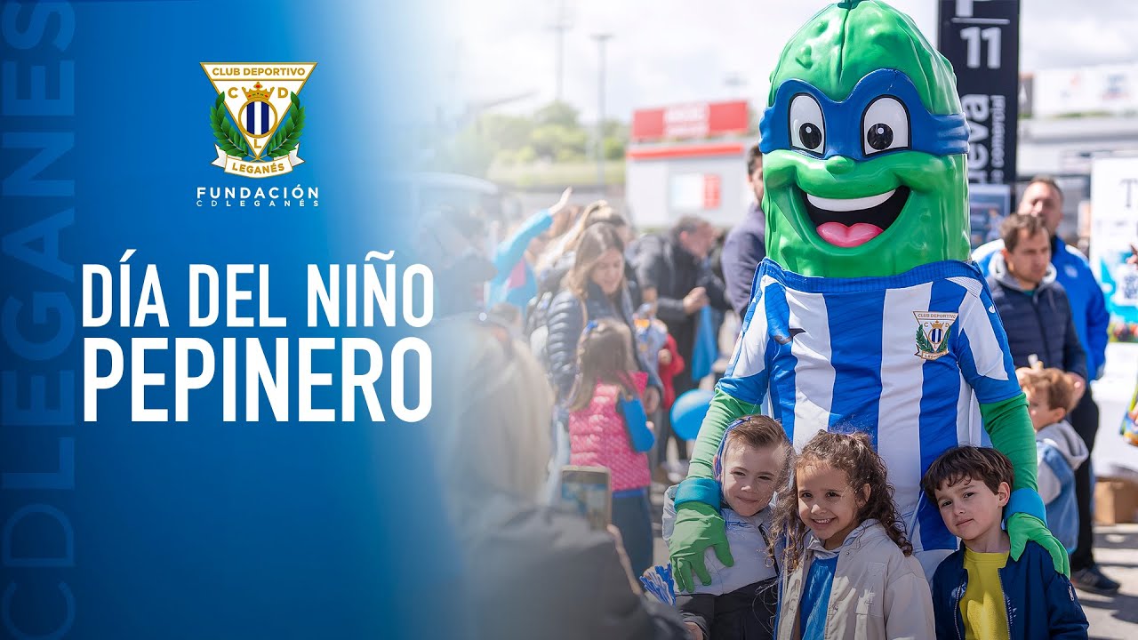 📹🧒🏻 El C.D. Leganés celebra el VII Día del Niño Pepinero