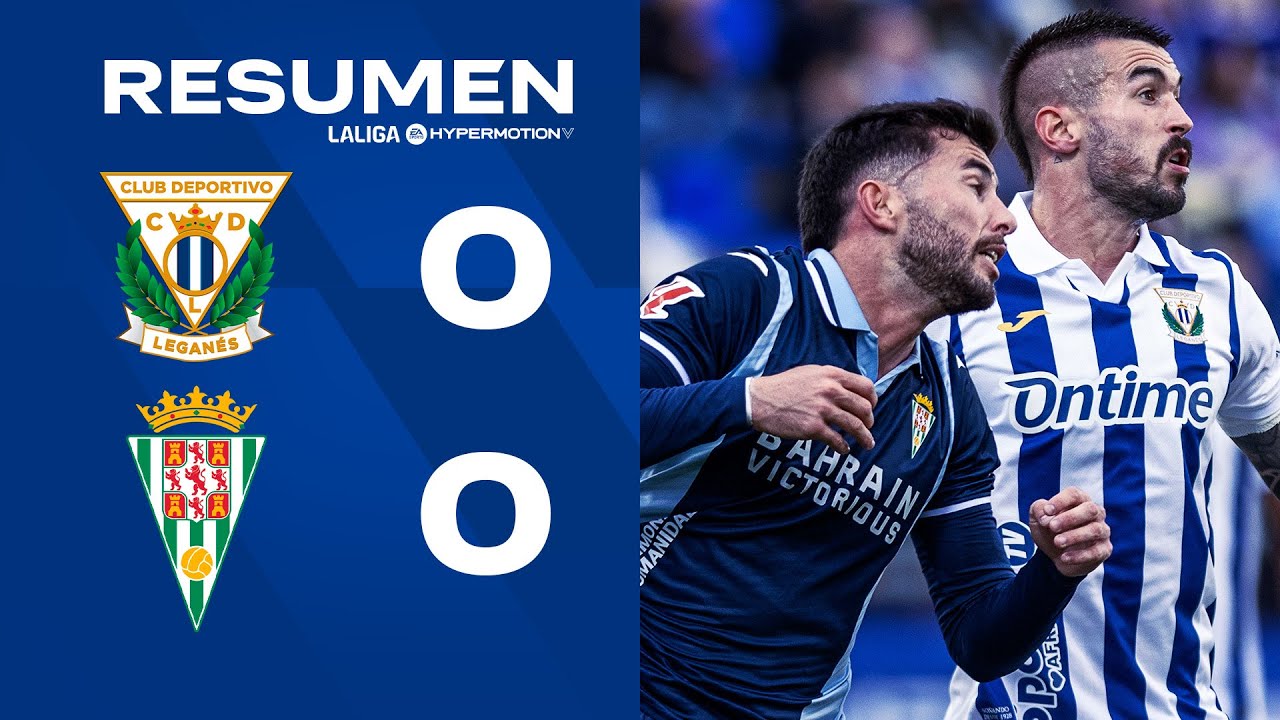 📹 RESUMEN | CD Leganés 0-0 Córdoba CF | J17 | LALIGA Hypermotion