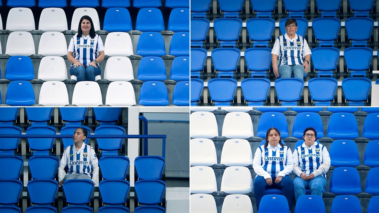 🤍💙 Con motivo del #DíaInternacionalDeLaMujer, el Leganés homenajea a sus socias más antiguas