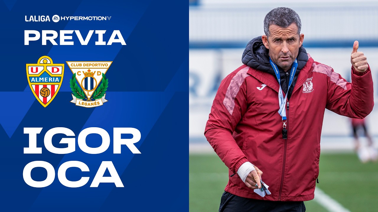 📹🎙️ Rueda de prensa de Igor Oca previa al #AlmeríaLeganés