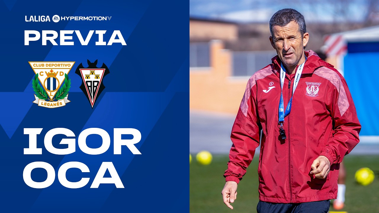 📹🎙️ Rueda de prensa de Igor Oca previa al #LeganésAlbaceteBP